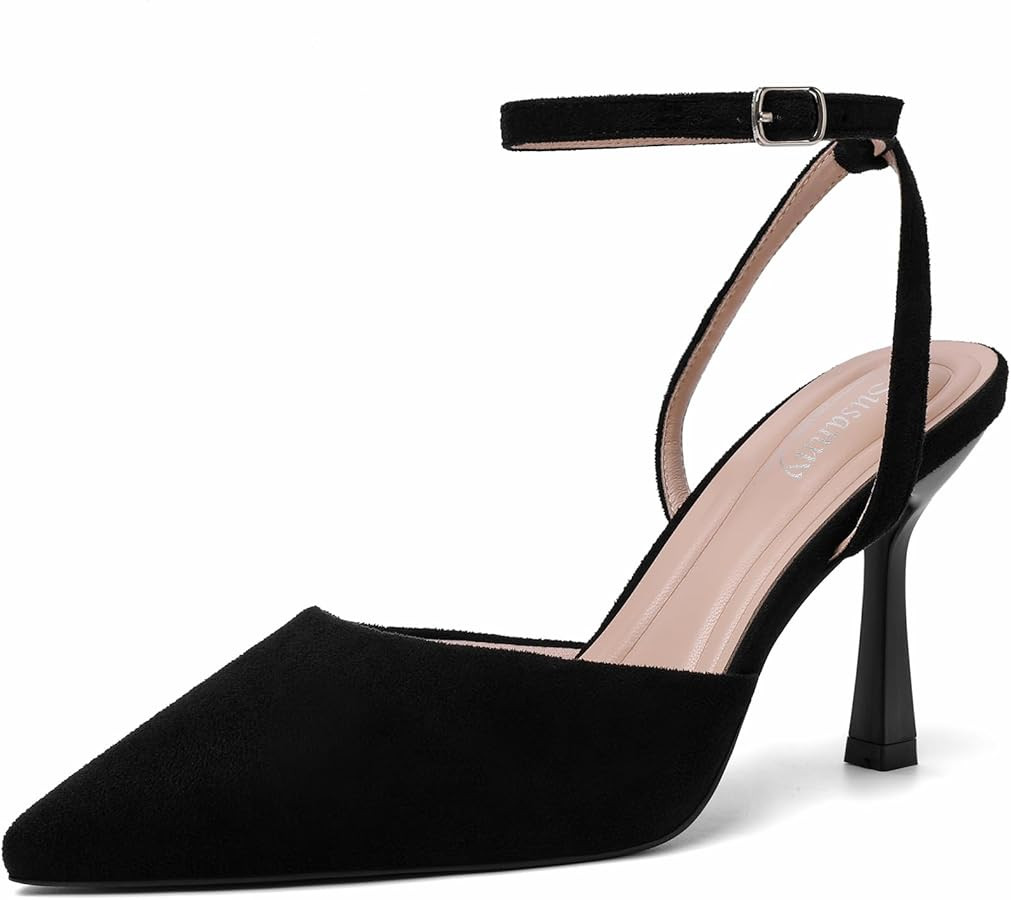 Susanny for Women Stiletto Heels Pumps Dress Shoes | Amazon (US)