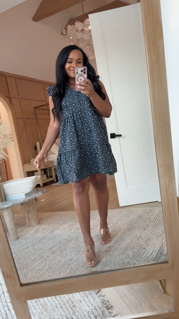 Wanted to share my $20 Walmart dress! It is BACK this season and comes in multiple colors.🩵✨ Wearing a size medium and it still gives me plenty of room! 

 #LTKgrwm #LTKootd