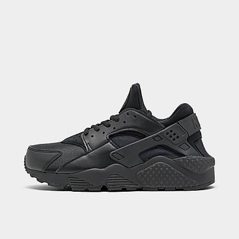 Nike Women's Air Huarache Casual Shoes in Black Size 8.5 Leather/Spandex/Plastic | Finish Line (US)
