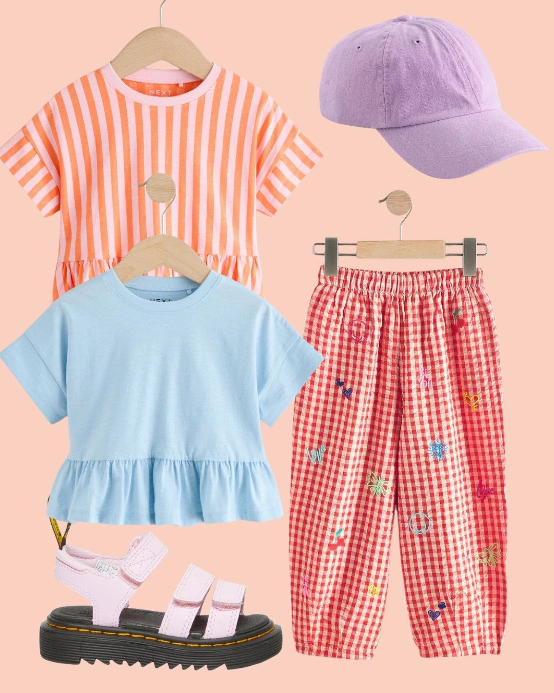 colorful realistic toddler girl outfits — mixing patterns and colors is always a yes with kids! 

#LTKootd #LTKKids #LTKmomlife
