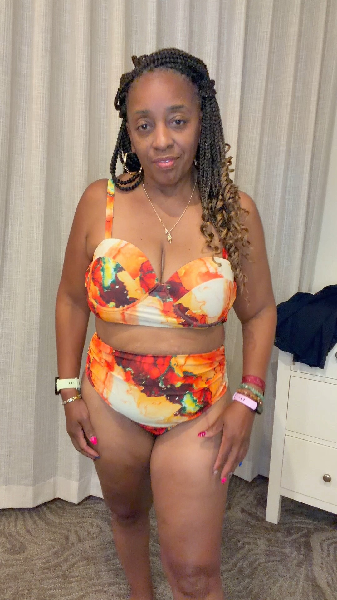 I’m headed out to the hot tub and I do like my bathing suit. 👙 I’m so sorry but my actual bathing suit is no longer in stock! But, I’ve added some cute ones.

#LTKgrwm #LTKdayinmylife #LTKU