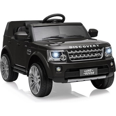 Garvee 12V Licensed Land Rover Ride-On Car for Kids with Remote Control MP3 Player LED Lights and Dual Motors, Black | Target