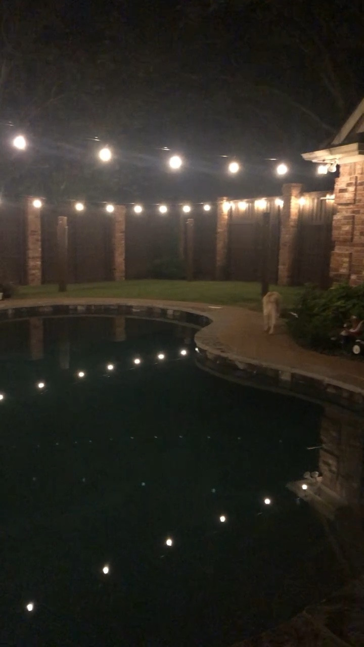 Outdoor string lights are easy to hang with this kit.  

#LTKSeasonal #LTKunder50 #LTKhome