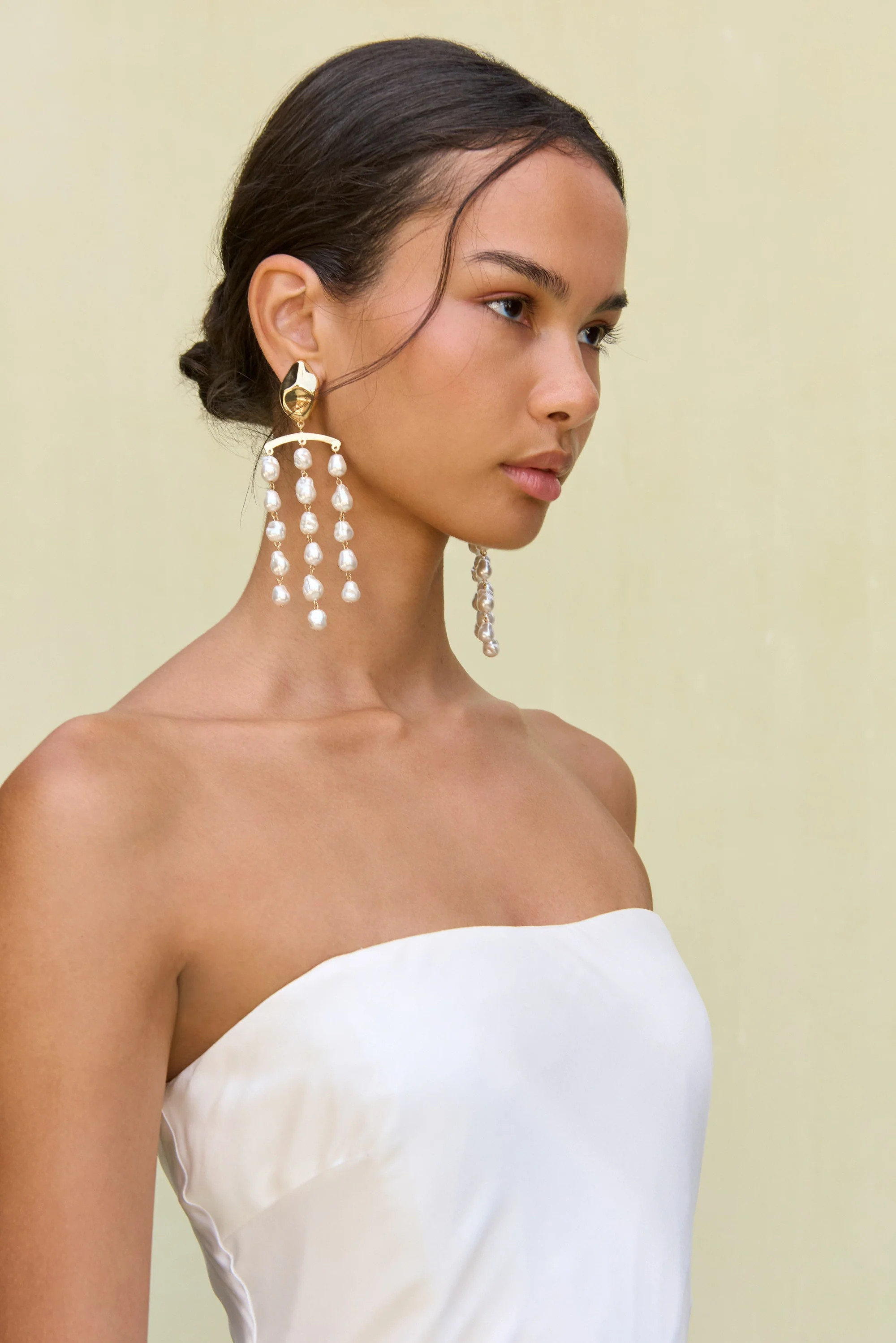 SHIVANI EARRING - ANTIQUE BRASS | Cult Gaia - US