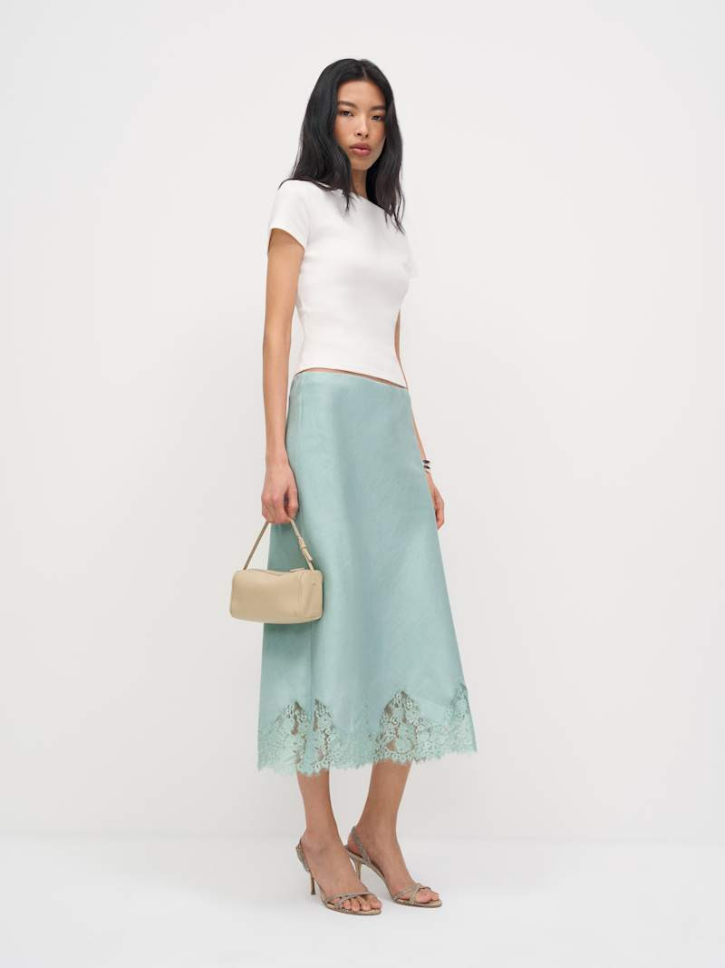 Carolina Linen Skirt | Reformation (Global)