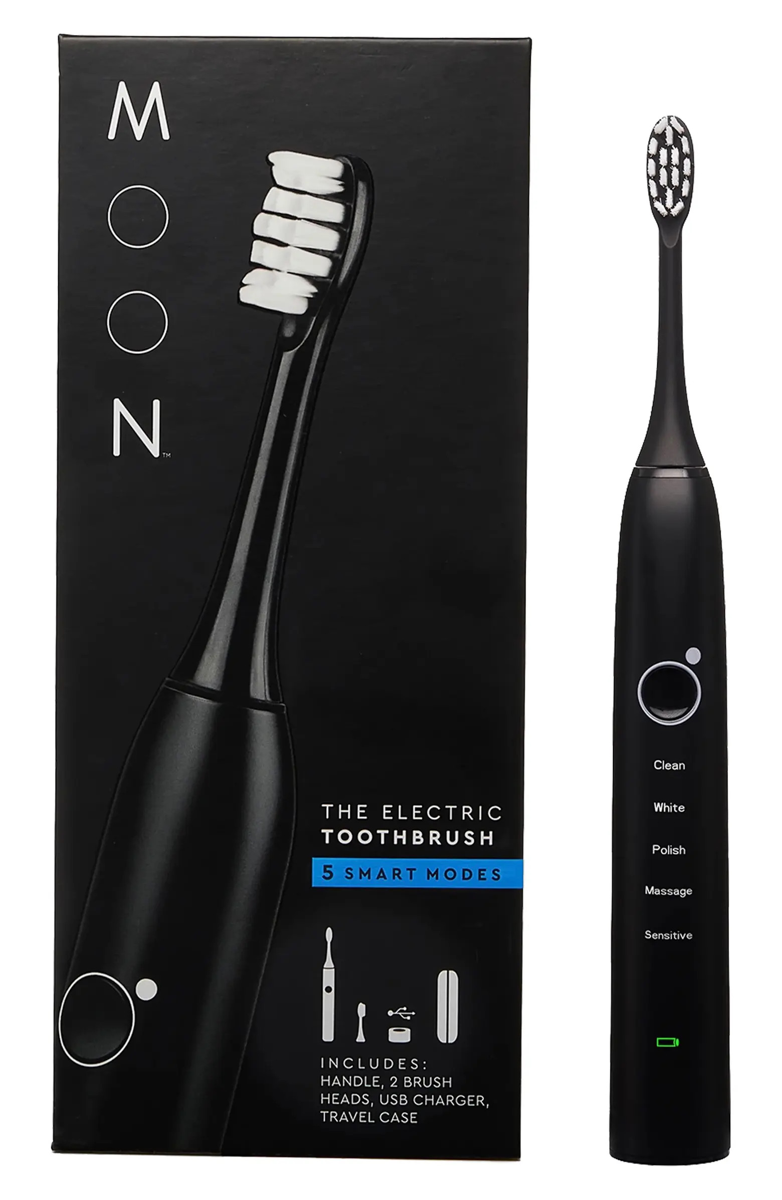 MOON The Electric Toothbrush - Onyx | Nordstrom | Nordstrom