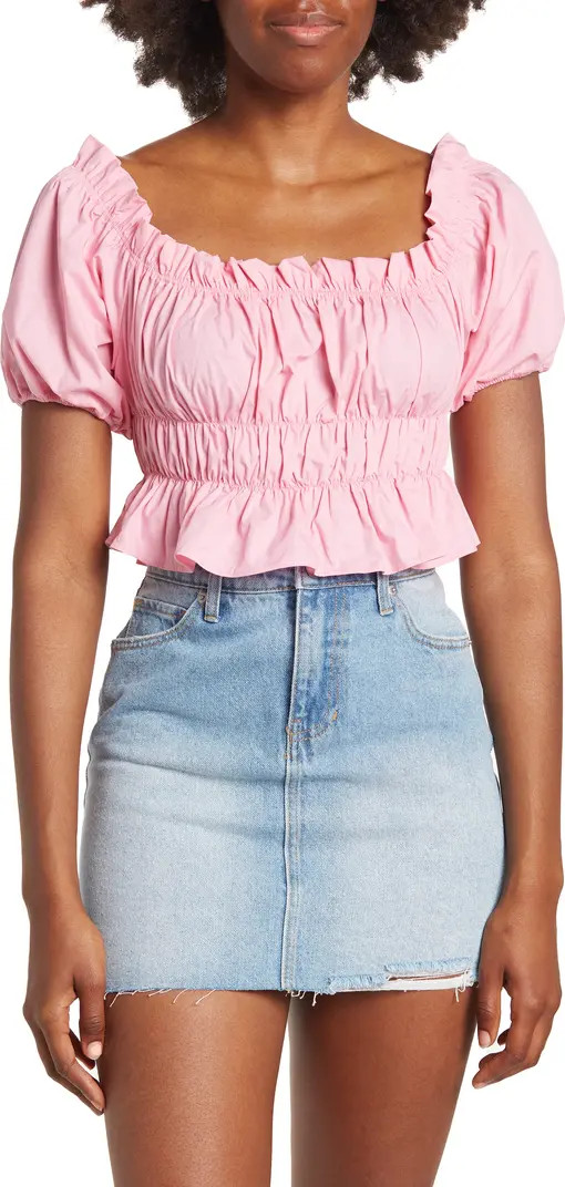Woven Peasant Top | Nordstrom Rack