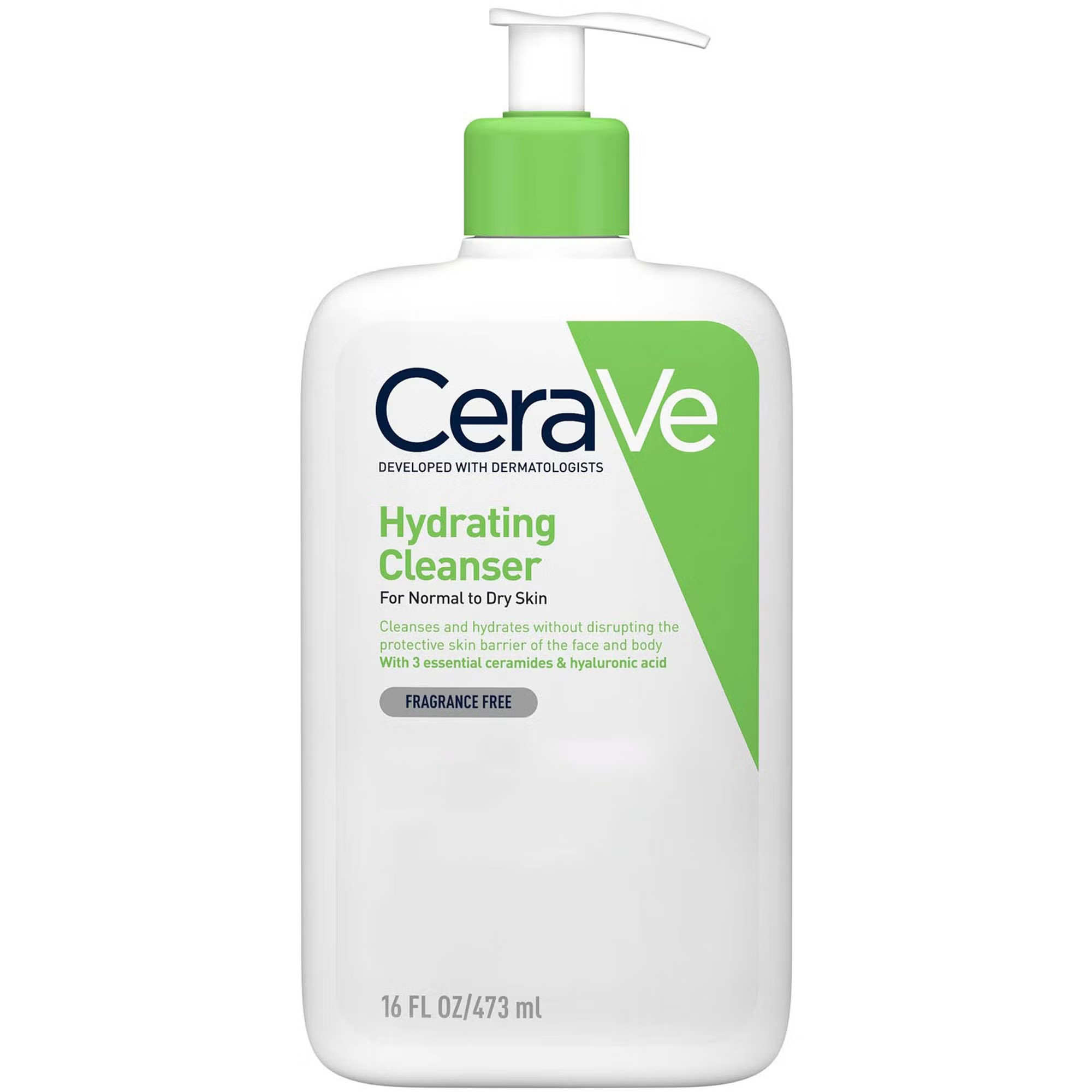 CeraVe Hydrating Cleanser 473ml | LOOKFANTASTIC IE