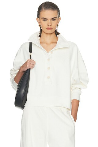 Citizens of Humanity Mirelle Funnel Neck in Pashmina - Ivory. Size M (also in S, XL). | FWRD 