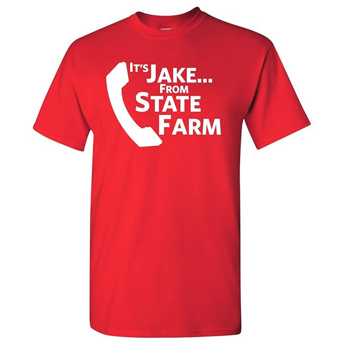 UGP Campus Apparel It's Jake - Funny TV Commercial Meme Humor T Shirt | Amazon (US)