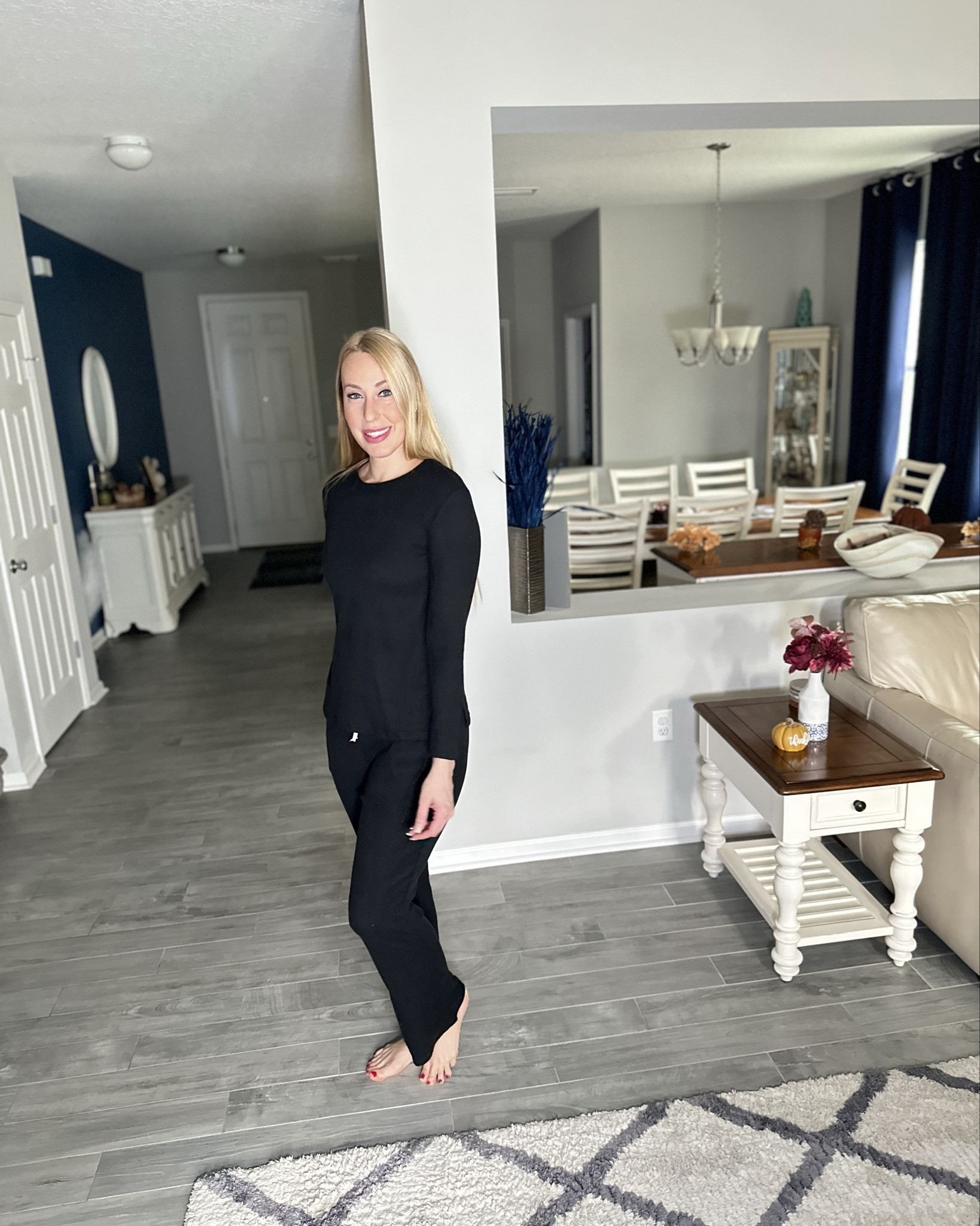 Black lounge set
🖤 comfy, stretchy and so cute 
🖤 wearing size small, fits true to size 

#LTKFindsUnder100 #LTKStyleTip #LTKFindsUnder50