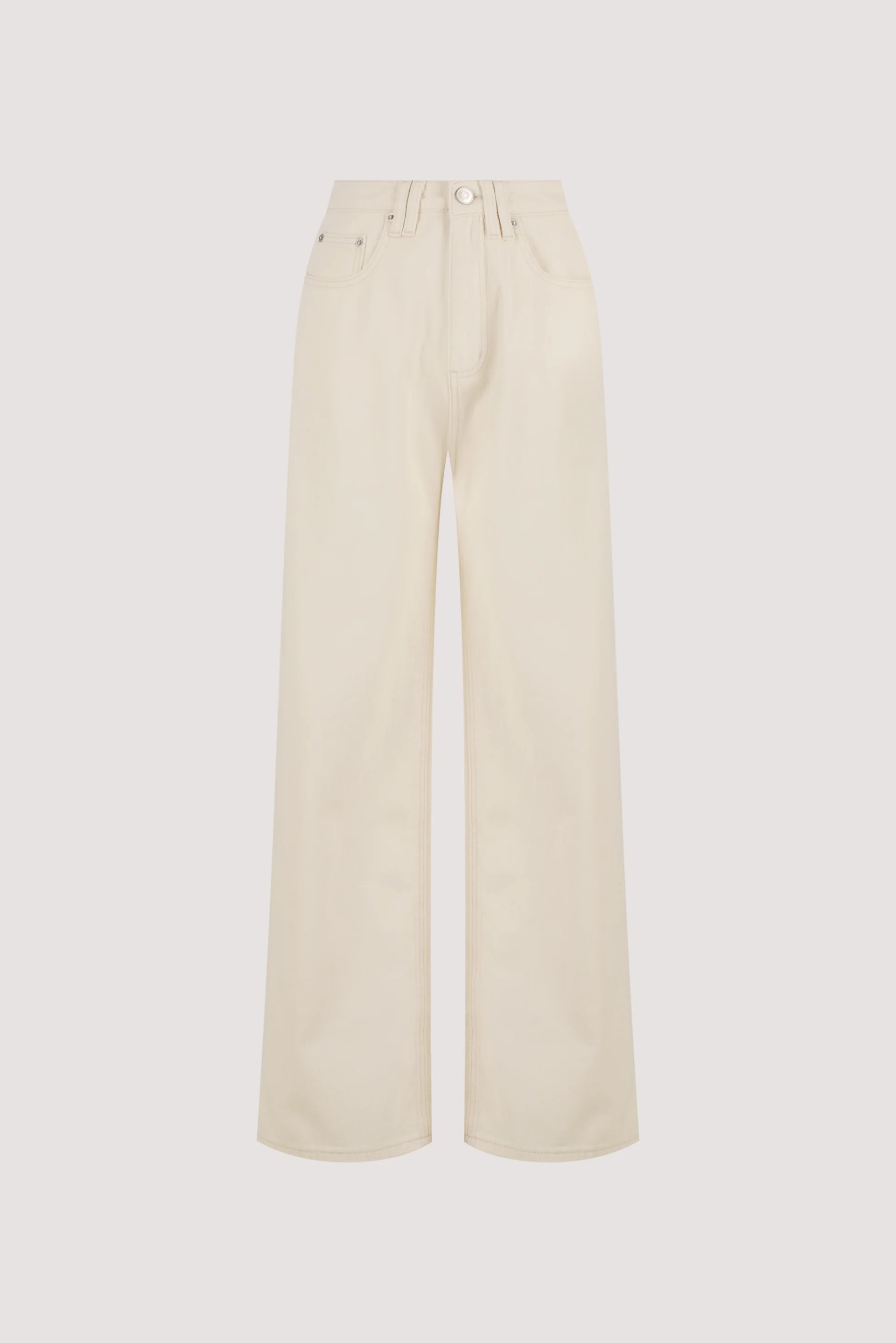 REAGAN 2.0 CREAM SLOUCHY JEAN | DISSH