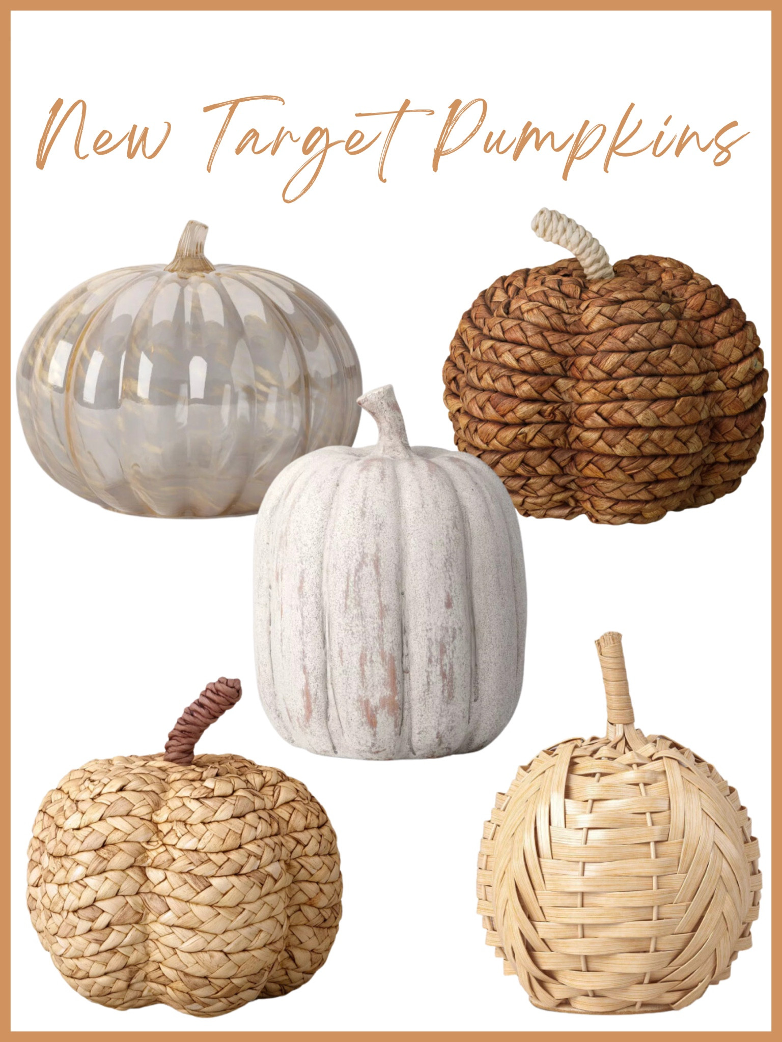 Target pumpkins 

#LTKSeasonal #LTKhome #LTKunder50