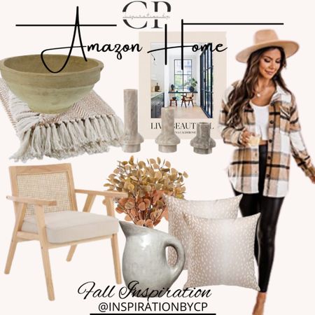 Amazon Fall Decor
Fall sweater, paper mache bowl, coffee table books, accent chair, ratta. Chair m, antelope pillows, marble candlestick

#LTKSeasonal #LTKstyletip #LTKhome