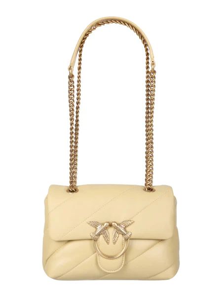 Pinko Love Bird Quilted Mini Shoulder Bag | Cettire Global