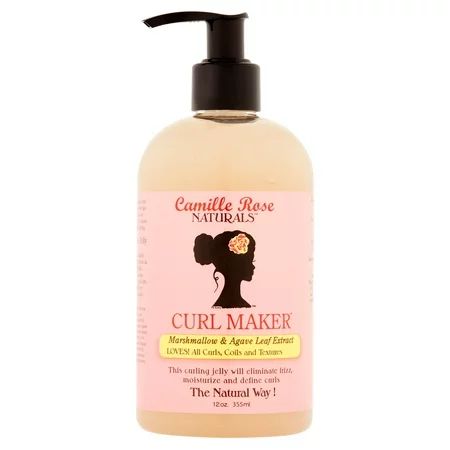 Camille Rose Naturals Curl Maker Marshmallow & Agave Leaf Extract, 12oz | Walmart (US)