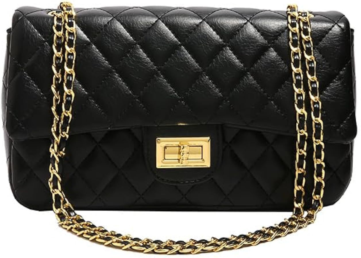 Quilted Crossbody Bags for Women, Shoulder Handbags, Travel Purses | Amazon (US)