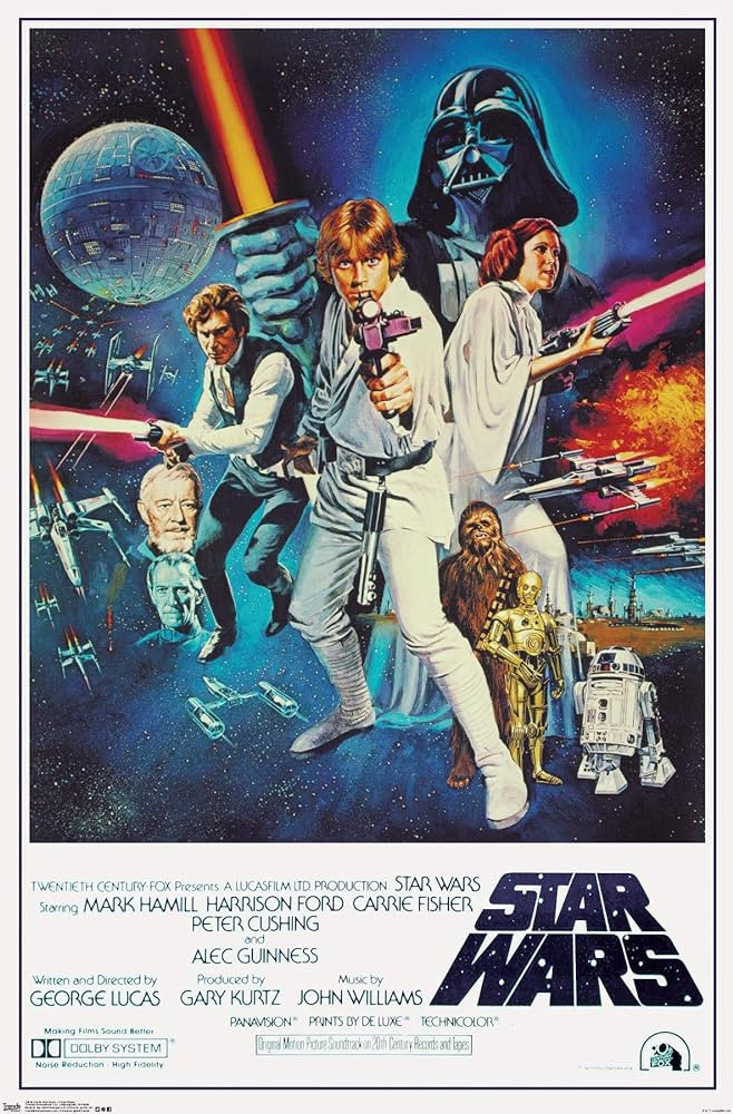 Trends International Star Wars IV One sheet Collector's Edition Wall Poster 24" x 36" for Bedroom | Amazon (US)