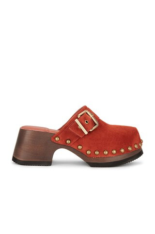Jeffrey Campbell Ichlieb Clog in Rust Bronze from Revolve.com | Revolve Clothing (Global)