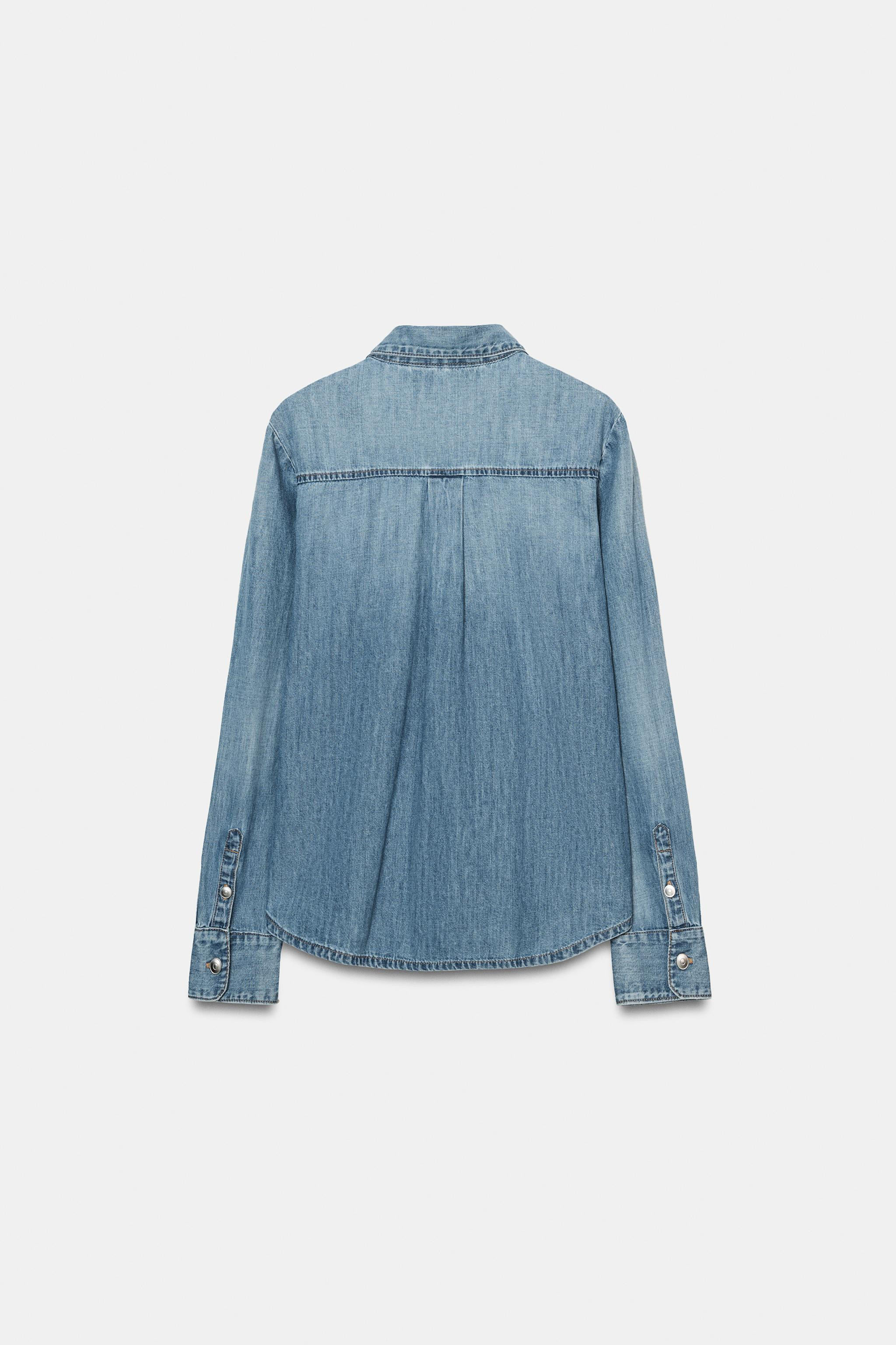 TRF DENIM SHIRT | Zara US