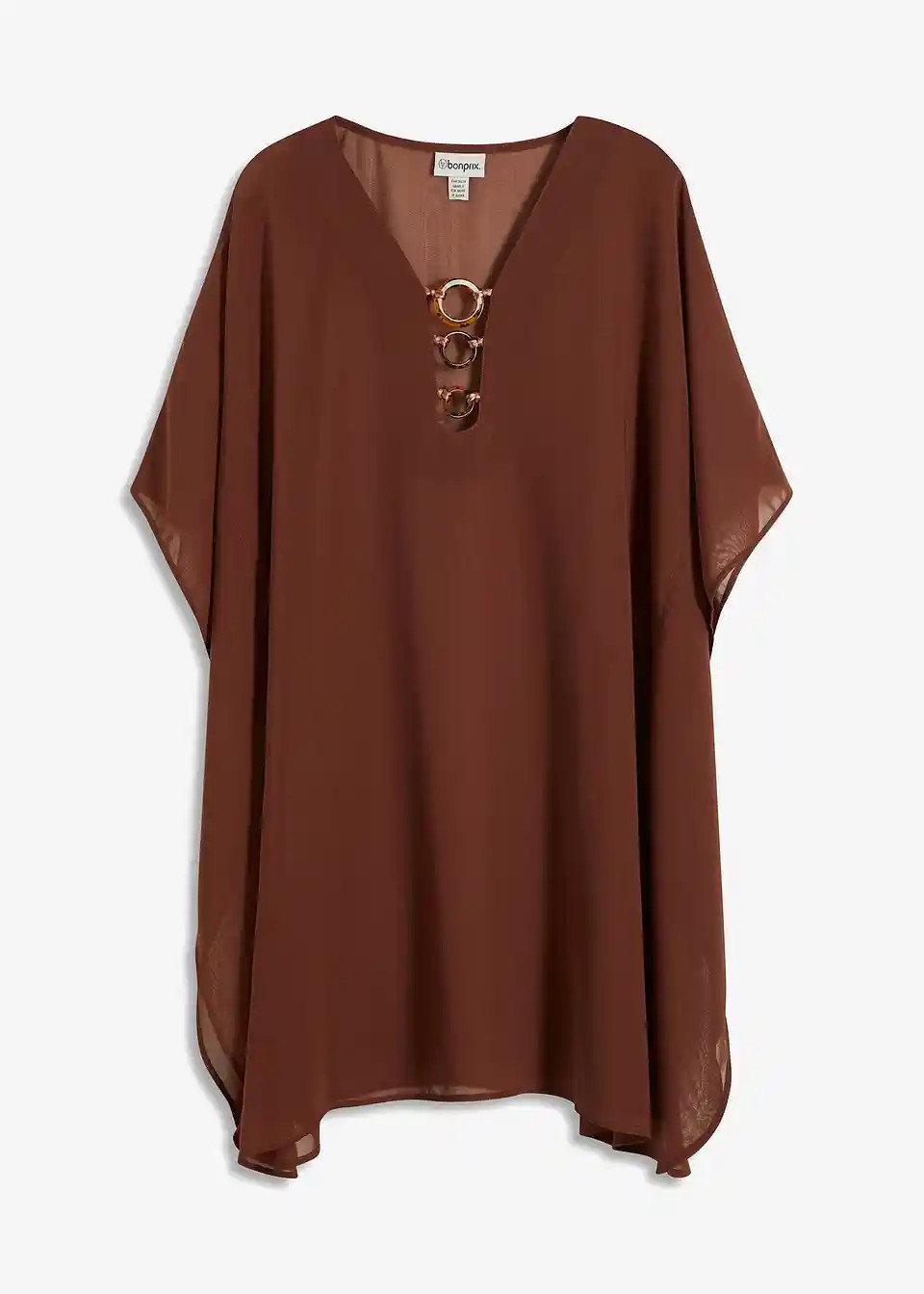 Strandtunika aus leichtem Chiffon | Bonprix DE
