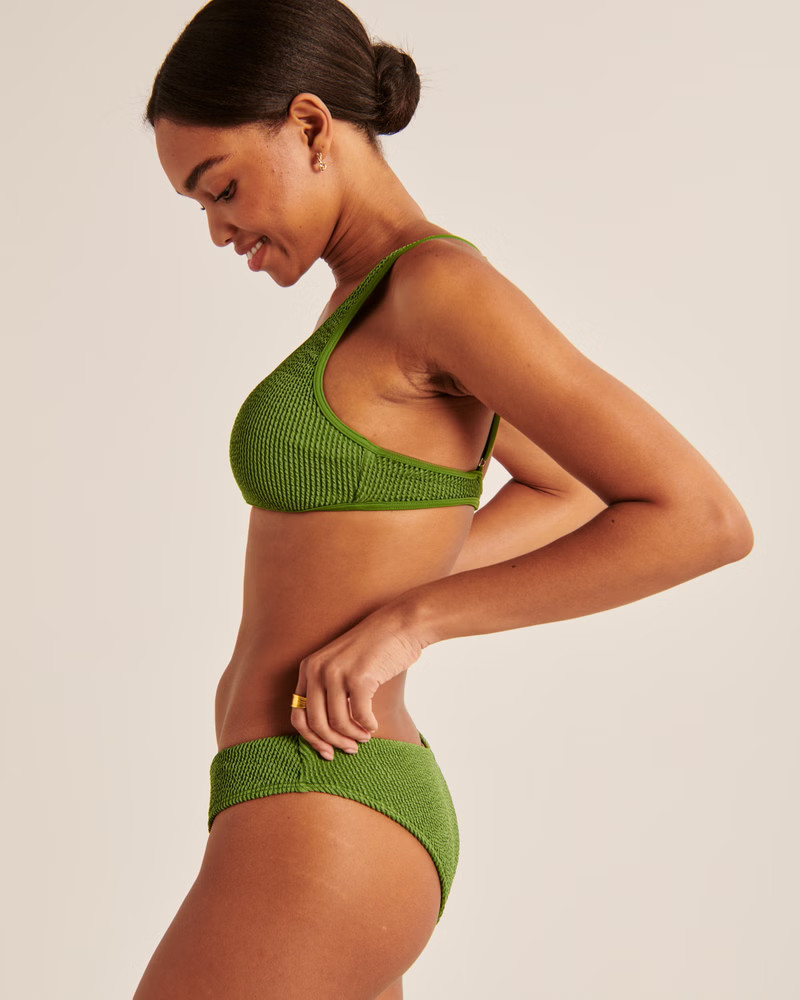 Tall-Side High-Leg Cheeky Bottom | Abercrombie & Fitch (US)