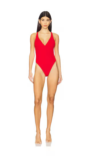 Show Me Your Mumu Cape May One Piece in Red. - size XS | Revolve Clothing (Global)