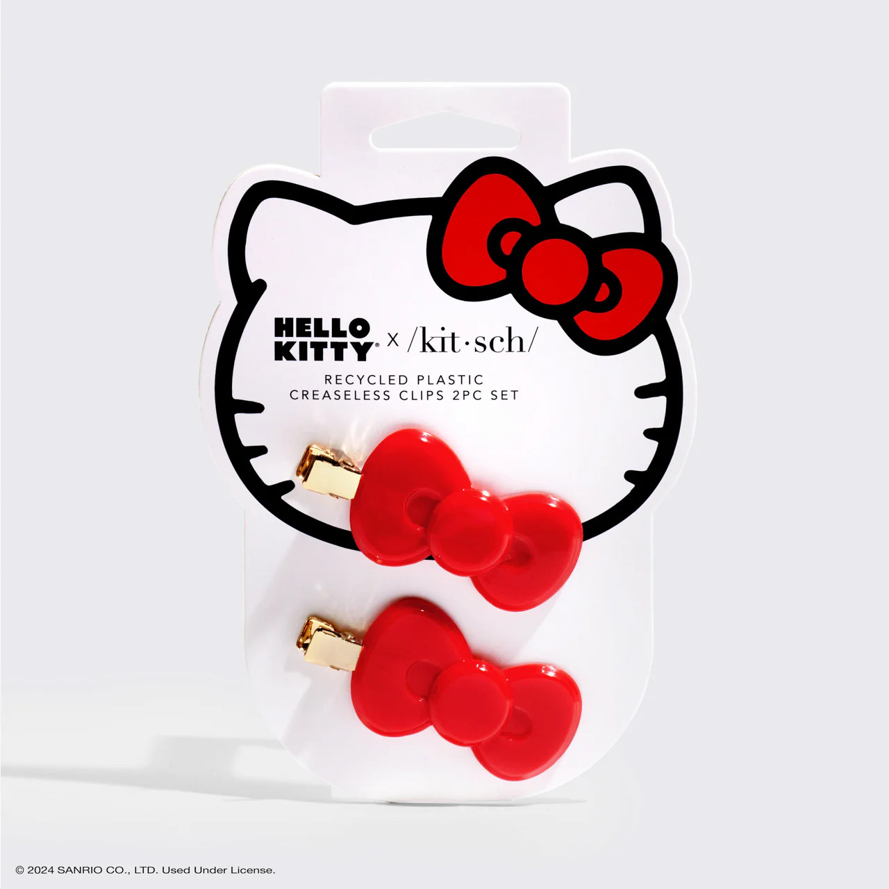 Kitsch x Hello Kitty Creaseless Clips 2pc Set | Kitsch