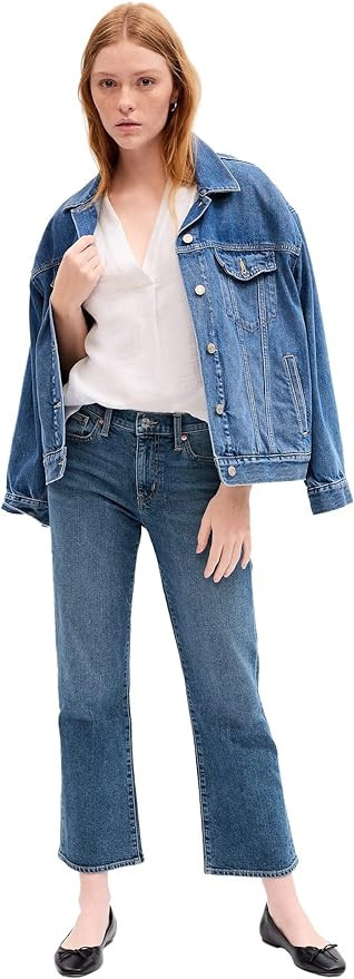GAP Women's Kick Flare Jeans | Amazon (US)