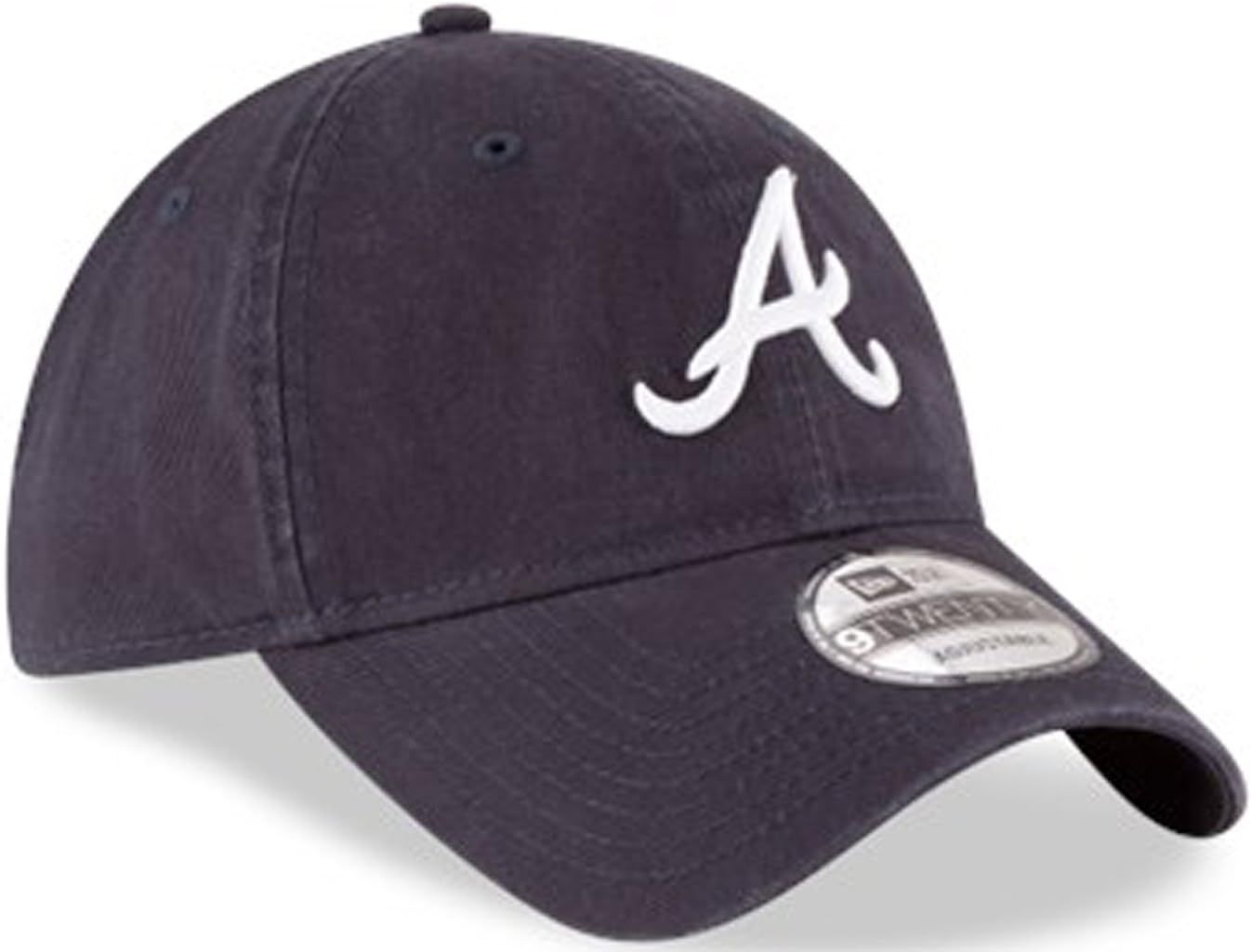 Authentic Atlanta Braves Core Classic 9TWENTY Adjustable Hat - Navy | Amazon (US)