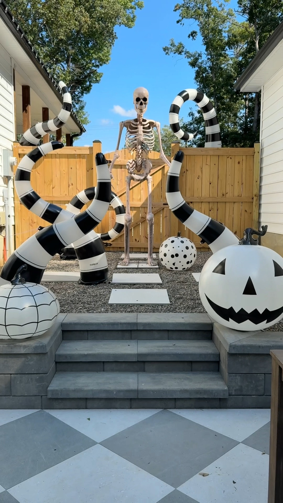 Oooooo I love me a low effort, high impact decoration 👏🏼 #ad

I saw someone post about these @Funboy inflatables and knew I had to have them for my outdoor decorations this year. Honestly being able to deflate and store them super small is what got me haha- can’t say the same for my beloved skeleton. 

I’ve linked these and other @funboy products in my LTK shop and so can check them out there. HAPPY SPOOKY SEASON 