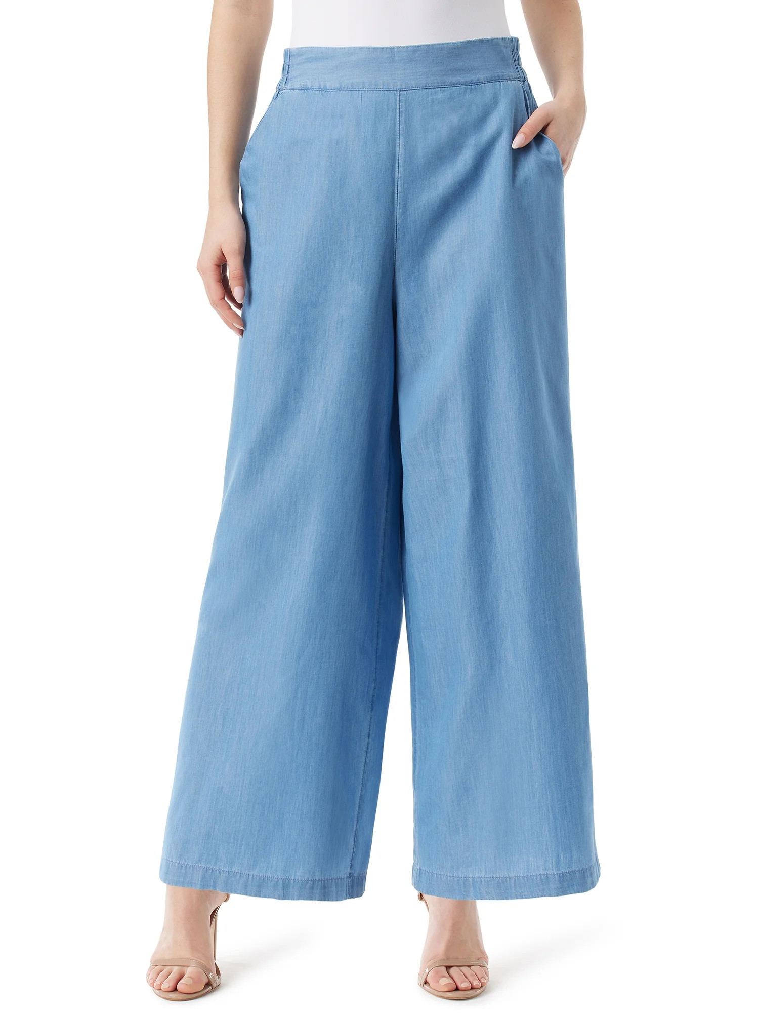 Jessica Simpson Women's and Women's Plus Saydee Long Pants | Walmart (US)