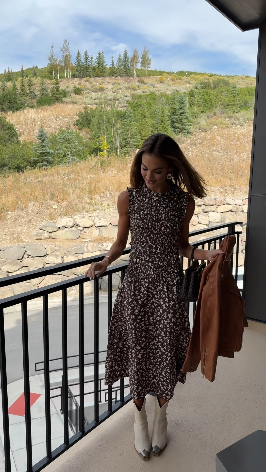 what i wore for dinner in a mountain town!