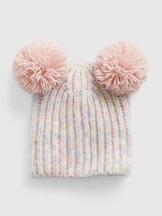 Toddler Recycled Double Pom Beanie | Gap (US)