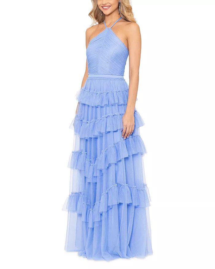 Tulle Tiered Ruffle Gown - 100% Exclusive | Bloomingdale's (US)