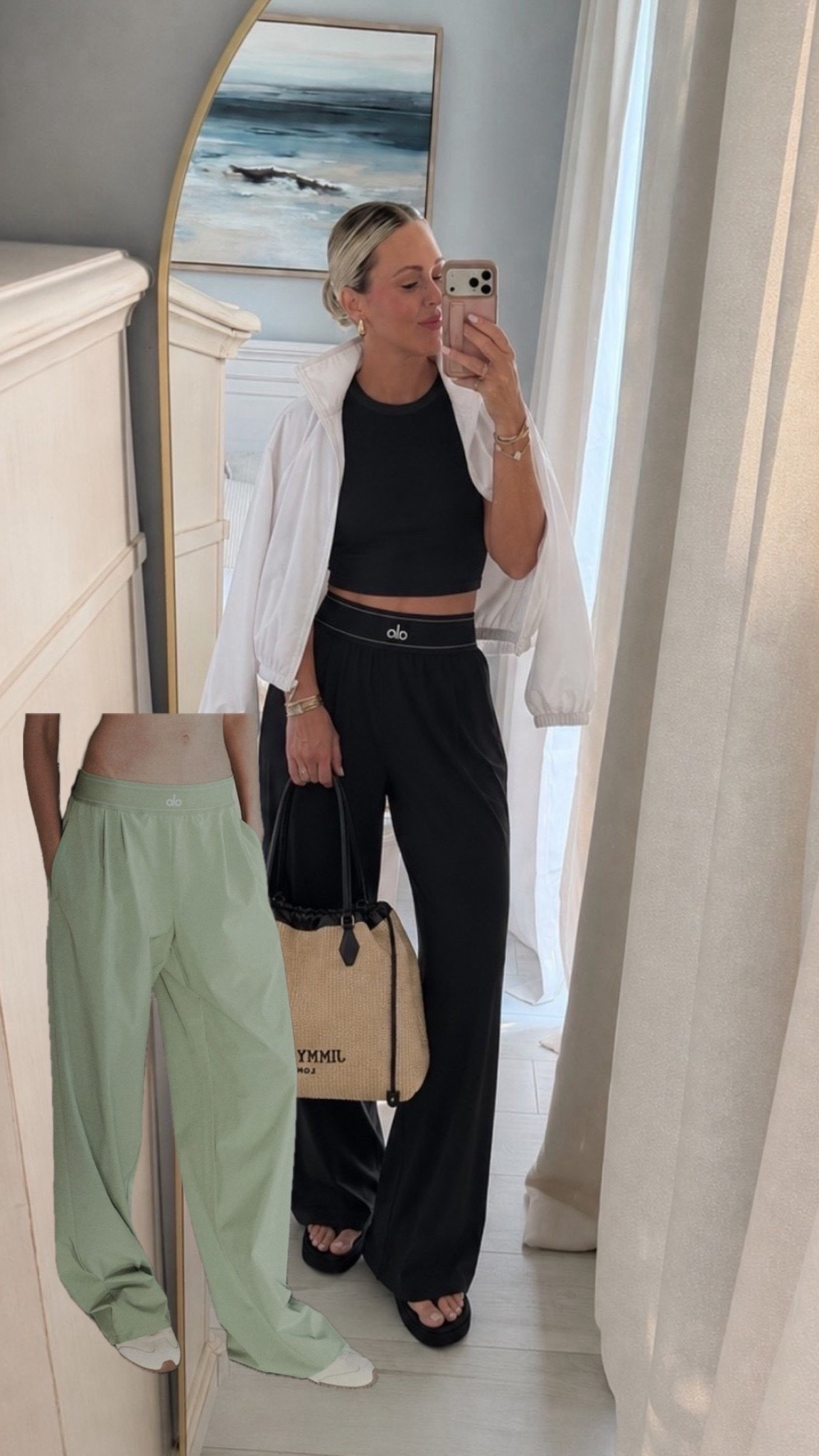 Restocked!!! New color in my trousers! Travel look🤍✈️ these pants come in lengths too ladies! I prefer the tall at 5’6”.

Active wear. Summer outfit. Travel style. Travel outfit.

#LTKSeasonal #LTKTravel
