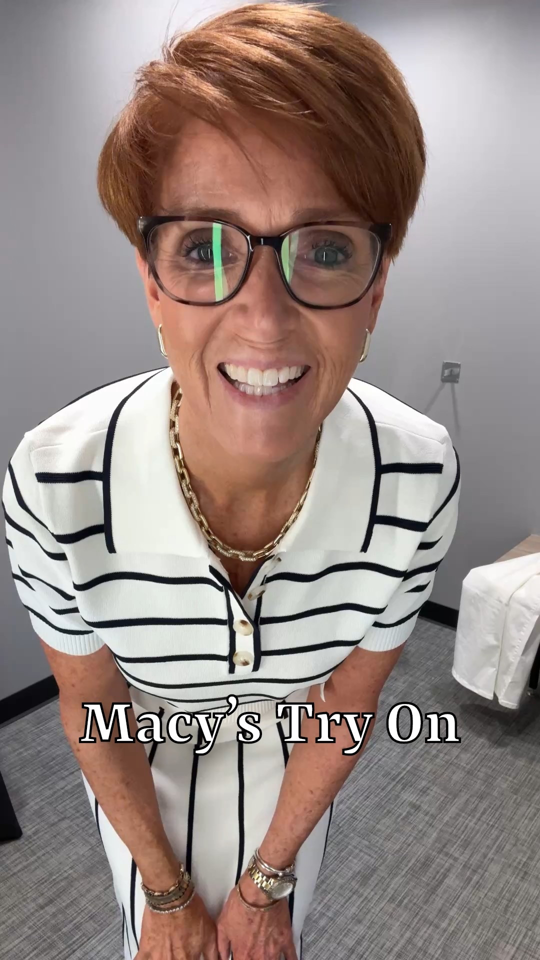 This look is from MACY’S. Remember, the best place to see all things MACY’s is in my MACY’S storefront, linked in my Instagram bio. 

Hi friend! 👋 Thanks for your support! I’m so glad you’re here!
If you're tall, over 40, or just tired of fashion that doesn’t fit your life, you’re in the right place. I share classic, elevated outfit formulas that actually work on tall women (I’m 6’1” for reference!) and help you feel confident getting dressed again.
I am your resource for timeless, elevated fashion for women over 40 (and tall women)
Age: 55
Height: 6’1”
Tops: S/M
Bottoms: 8/10
Dresses: 8/M

Sizing for this video : striped top size medium 
Stripes skirt size mediumm
Over 50 fashion, tall fashion, workwear, everyday outfits, timeless outfits, Classic Outfits, Macy’s finds, Macy’s summer pieces, try on, striped matching set, summer ootd, casual ootd, knit sweater set, style over 40, closet staples 


#LTKSummerEdit #LTKStyleTip #LTKSeasonal