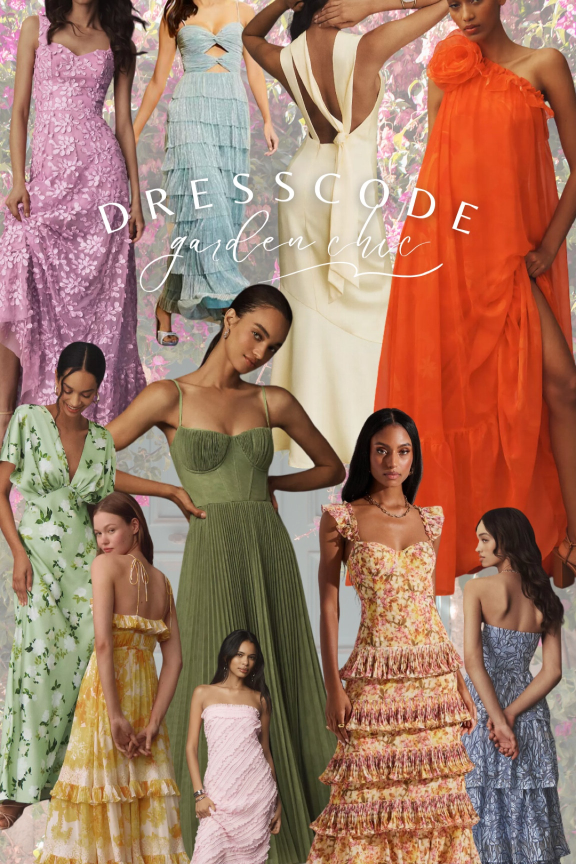 Garden chic wedding guest attire 

#LTKWedding