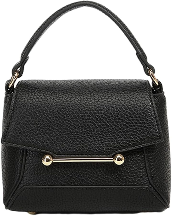 Small Crossbody Bags for Women Trendy Leather Top-handle Handbags Satchels Designer Mini Shoulder... | Amazon (US)