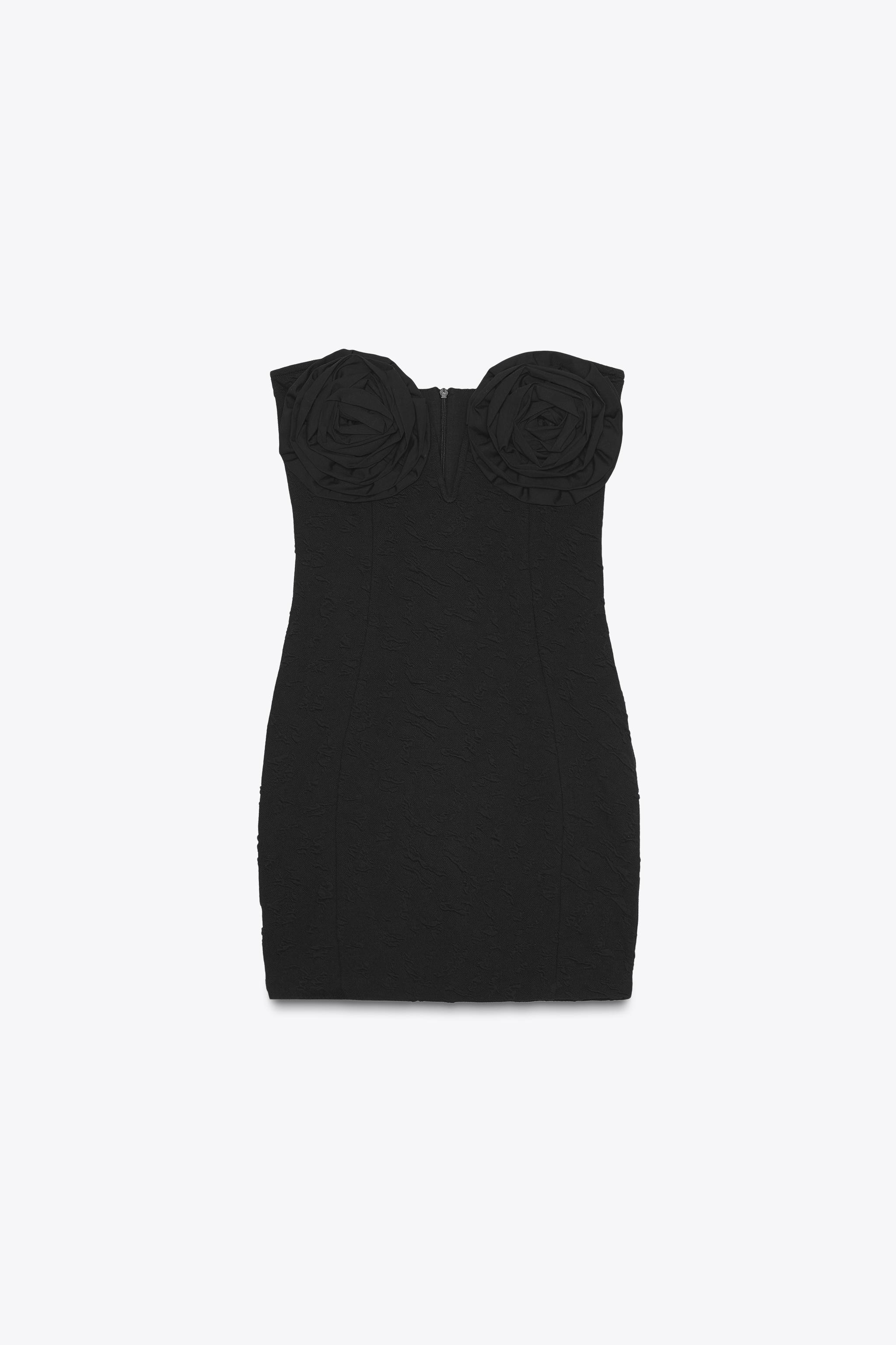 KORT KLÄNNING MED BLOMMOR | Zara US