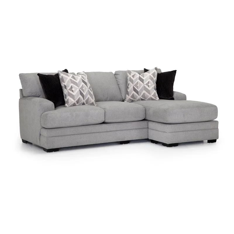 Raybon 2 - Piece Upholstered Chaise Sectional | Wayfair North America