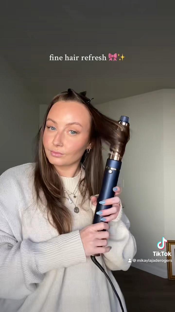 Refreshing my day 2 fine hair with a dyson air wrap dupe! 

#LTKbeauty #LTKVideo #LTKSpringSale