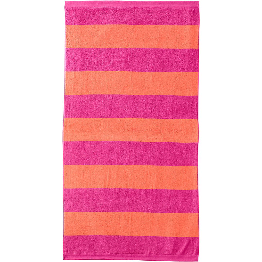 Cabana Stripe Beach Towel | Lands' End (US)