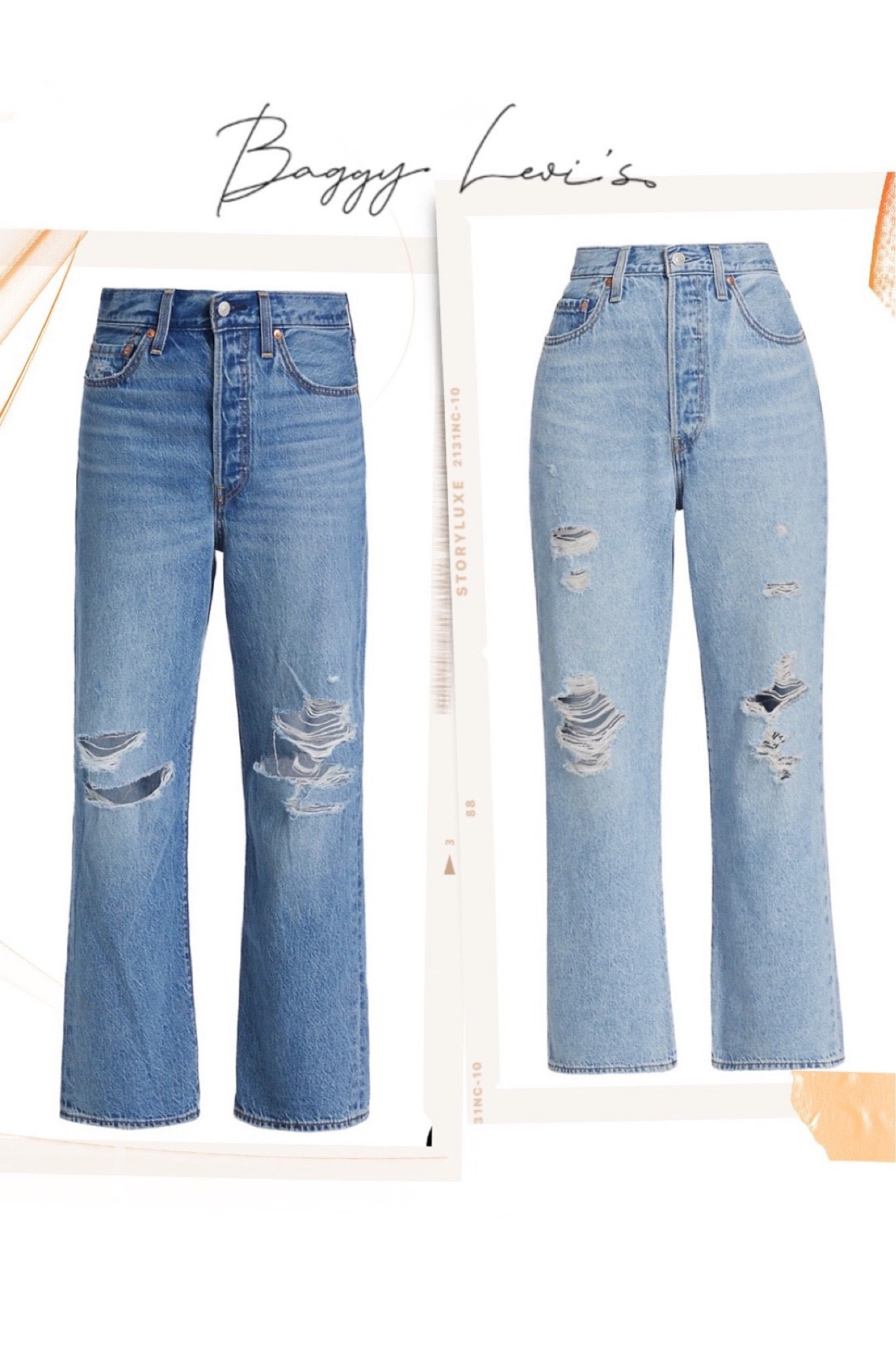 Baggy Levi’s 
Jeans

#LTKtravel #LTKworkwear #LTKSeasonal