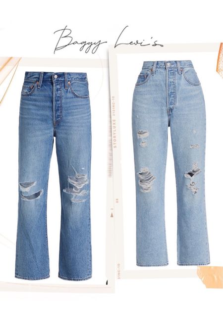 Baggy Levi’s 
Jeans

#LTKtravel #LTKworkwear #LTKSeasonal