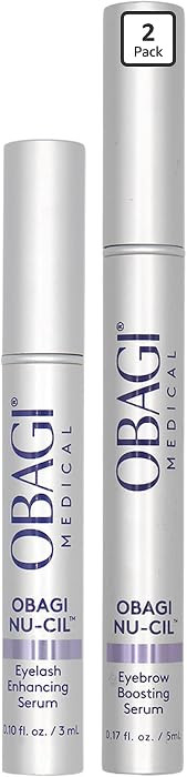 Obagi Nu-Cil Eyelash Enhancing Serum & Eyebrow Boosting Serum Set – Clinically Proven Formulas for Thicker & More Defined Looking Lashes & Fuller Looking Eyebrows | Amazon (US)