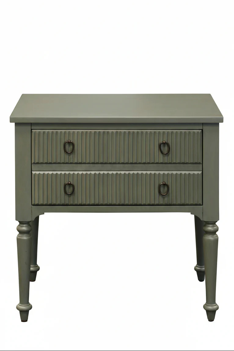 Corinne Reeded Nightstand | Magnolia