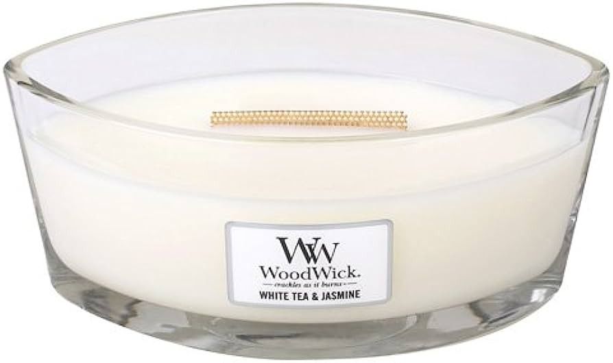 WoodWick Ellipse Scented Candle, White Tea & Jasmine, Amazon Home Decor Finds Amazon Favorites | Amazon (US)
