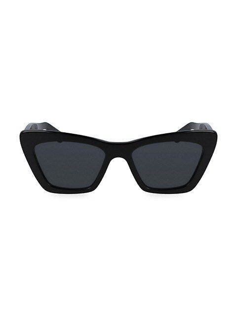 Classic Logo 55MM Cat Eye Sunglasses | Saks Fifth Avenue