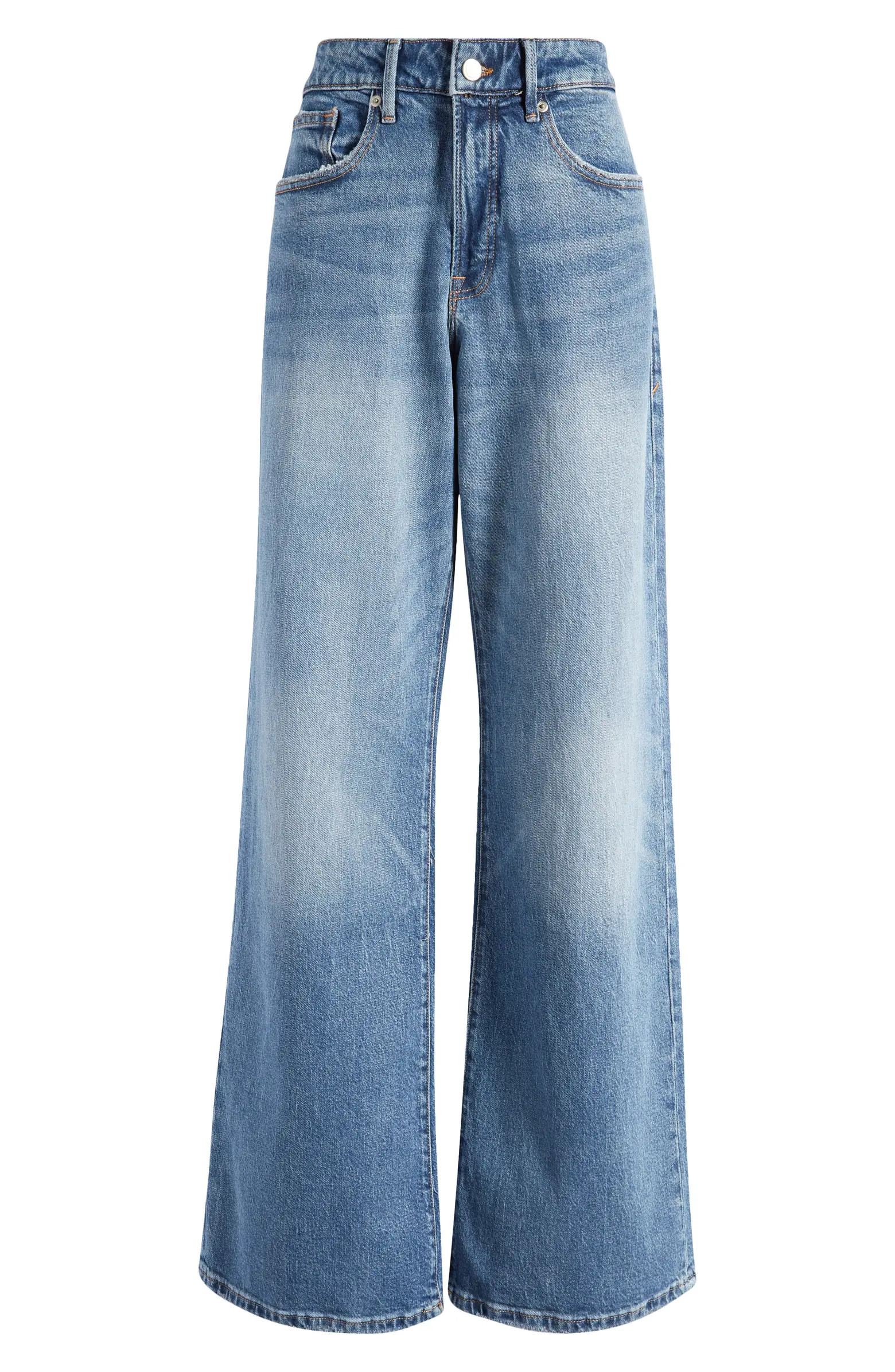 Good Ease High Waist Wide Leg Jeans | Nordstrom